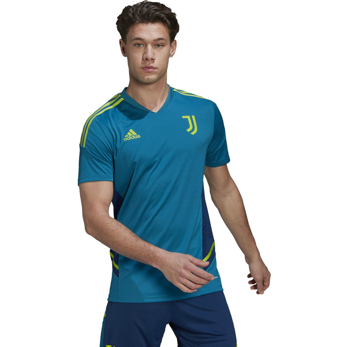 adidas Men&#39;s Juventus 22/23 Training Jersey | HA2621 Jersey Adidas Adult Small Active Teal 