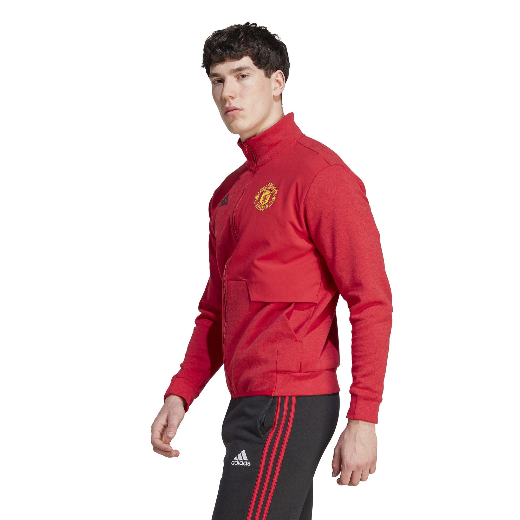 adidas Men's Manchester United 23/24 Anthem Jacket | IA8564 Jersey Adidas 