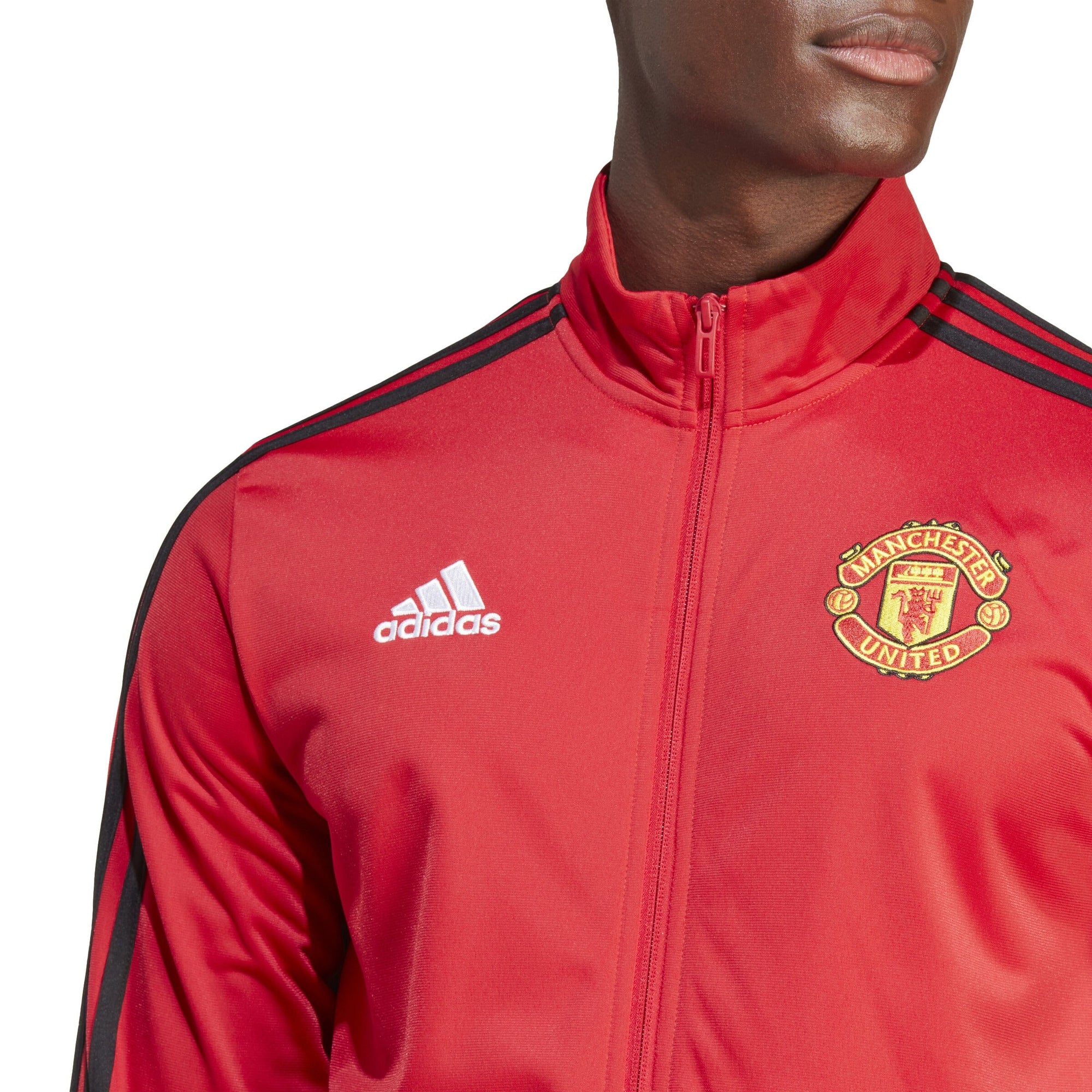 adidas Men's Manchester United FC 23/24 DNA Track Top | IA8534 Jacket Adidas 