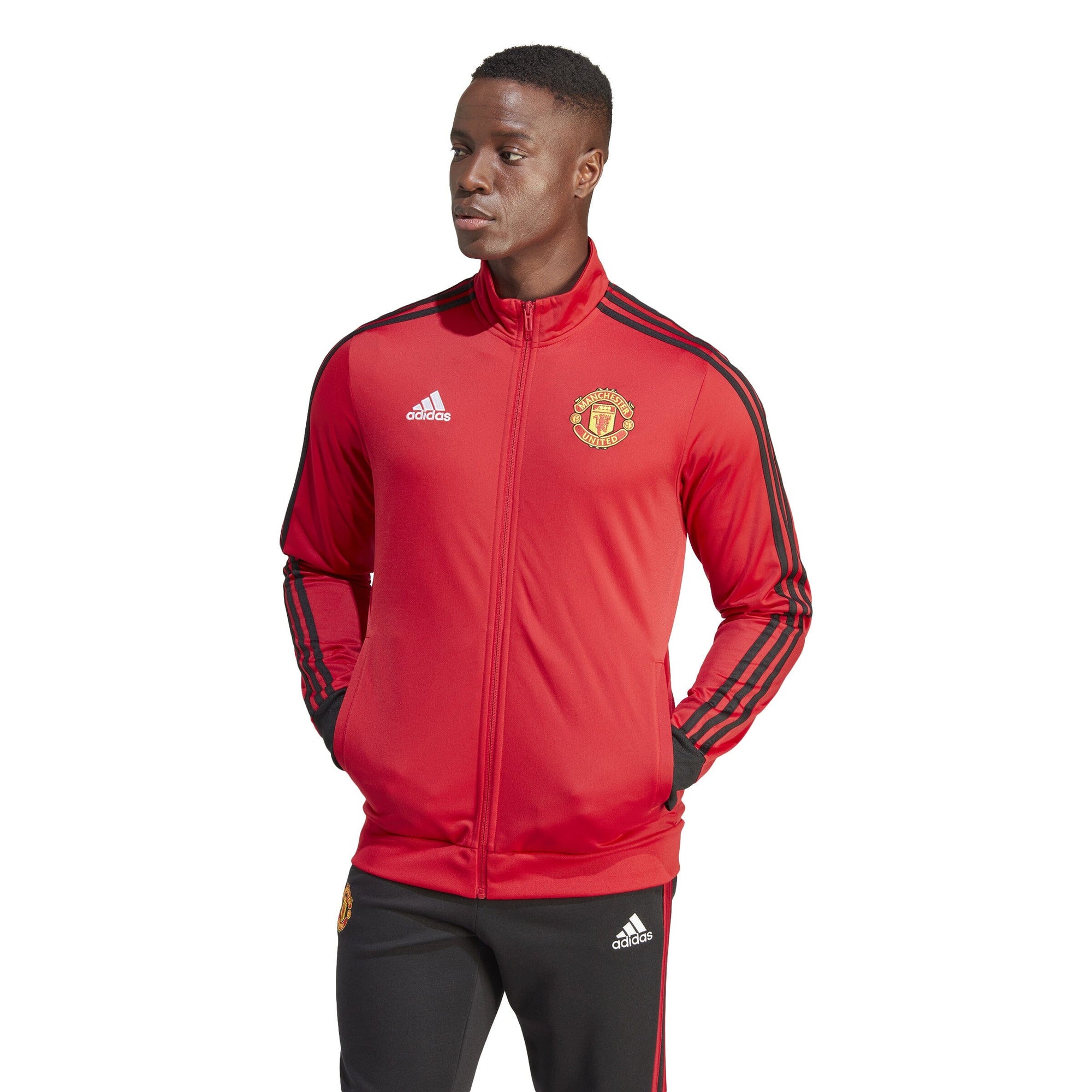adidas Men's Manchester United FC 23/24 DNA Track Top | IA8534 Jacket Adidas 