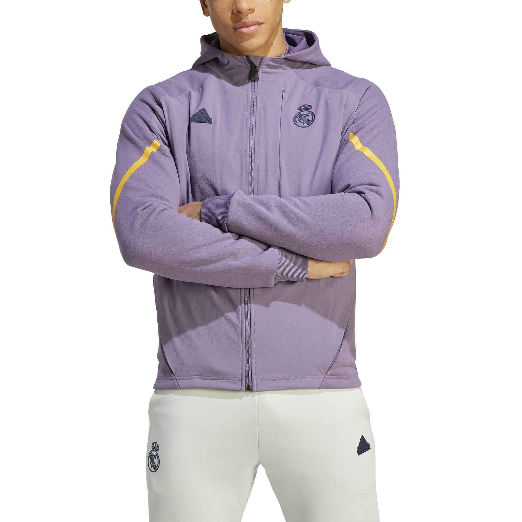 adidas Men's Real Madrid 2023/2024 D4GMD Full Zip Hoodie | HY0635 Jacket Adidas 