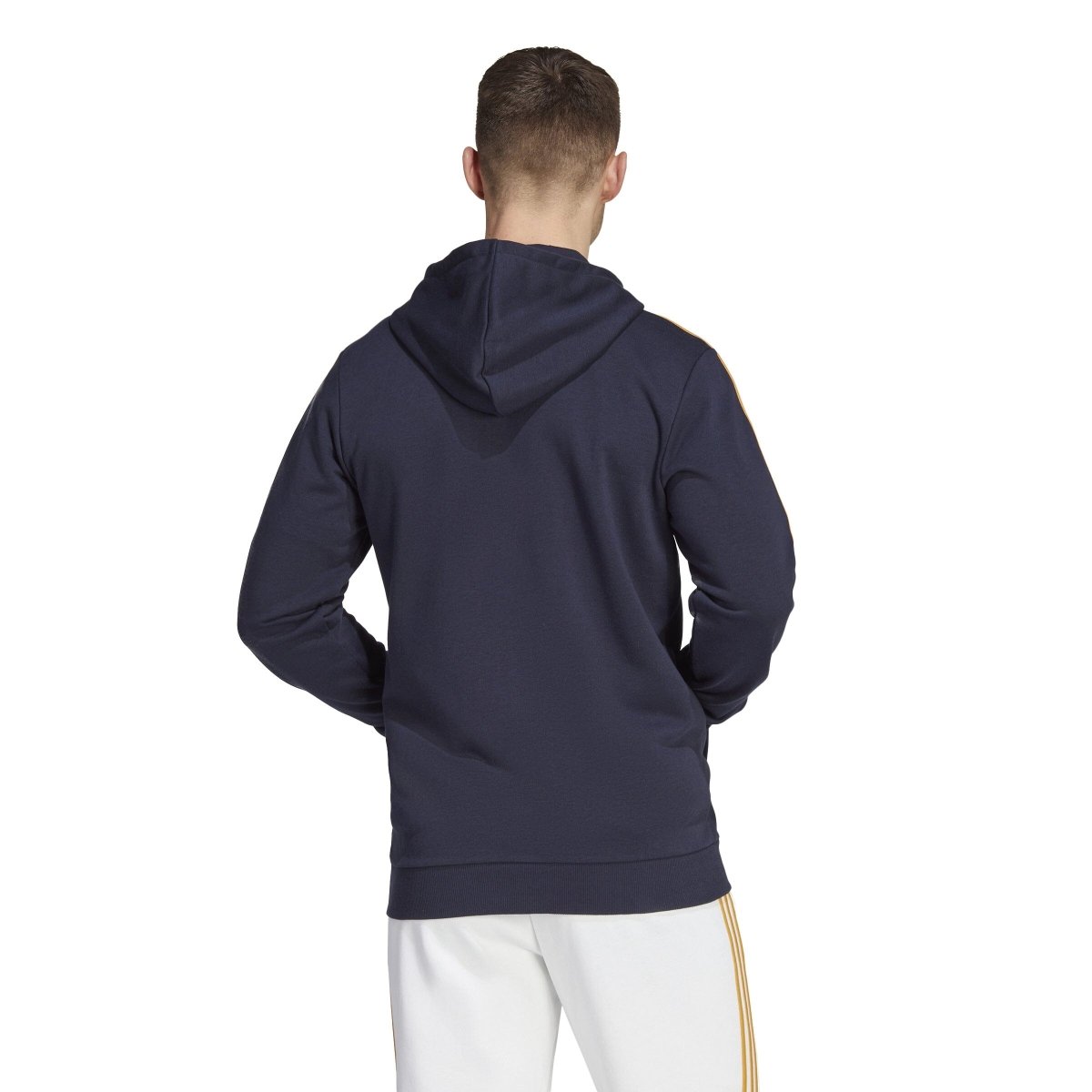 adidas Men's Real Madrid 2023/2024 DNA Full Zip Hoodie | HY0619 - Goal Kick Soccer