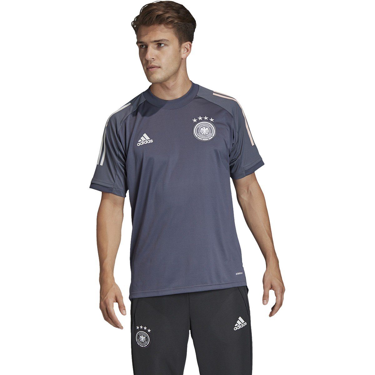 adidas Men's Soccer Germany Pre-Match Training Top | FI0747 Jersey Adidas Adult Small Onix 