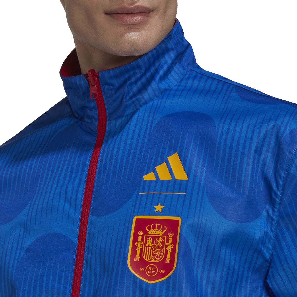 adidas Men's Spain 2022 World Cup Anthem Jacket | HE8920 Track Jacket Adidas 