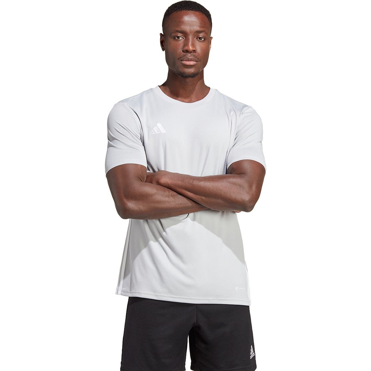 adidas Men's Tabela 23 Jersey | IA9143 Jersey Adidas Adult Small Team Light Grey / White 