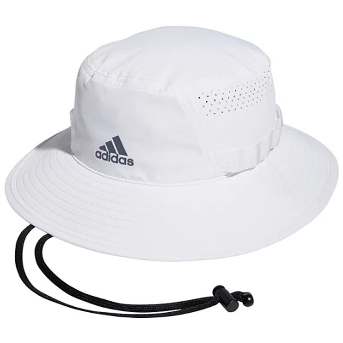 adidas Men's Victory 4 Bucket Hat Small/Medium / White/Onix Grey