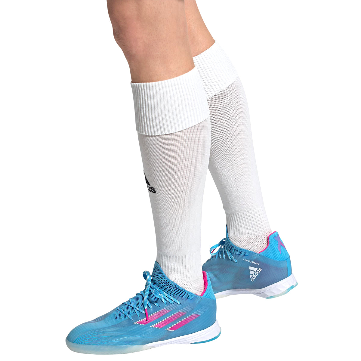 adidas Men's X Speedflow.1 Indoor Soccer Shoes | GW7464 Soccer Shoes Adidas 