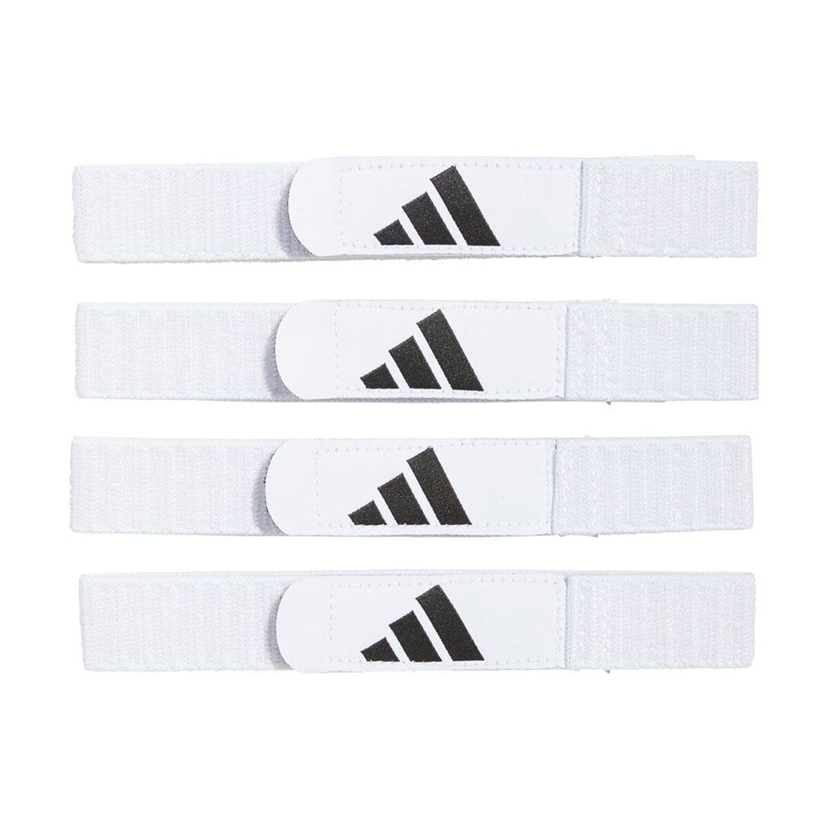 adidas Soccer 2.0 Shin Guard Straps Shinguard Adidas One Size White / Black 