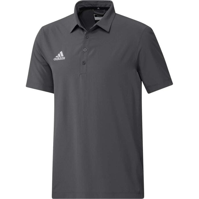 Adidas Stadium Mens Polo Goal Kick Soccer Gray Small 