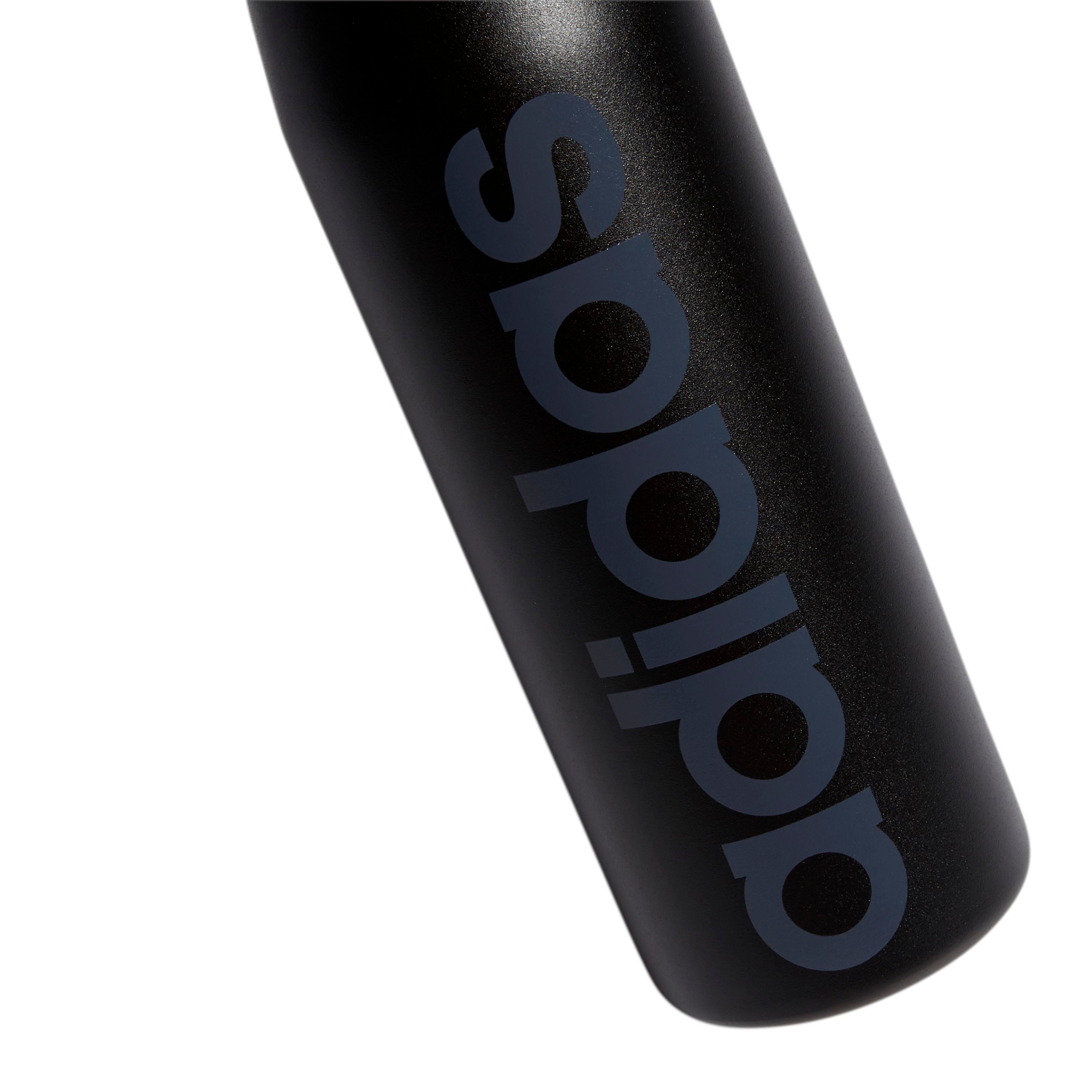 adidas Steel Straw Metal Bottle 600 ML - Black, EW9602