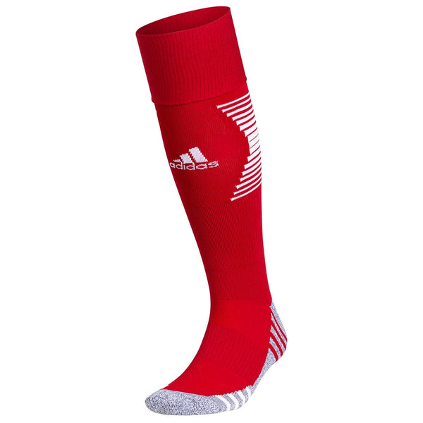 adidas Team Speed 3 OTC Soccer Socks | 5153861 Soccer Socks Adidas Adult Small Team Power Red / White 
