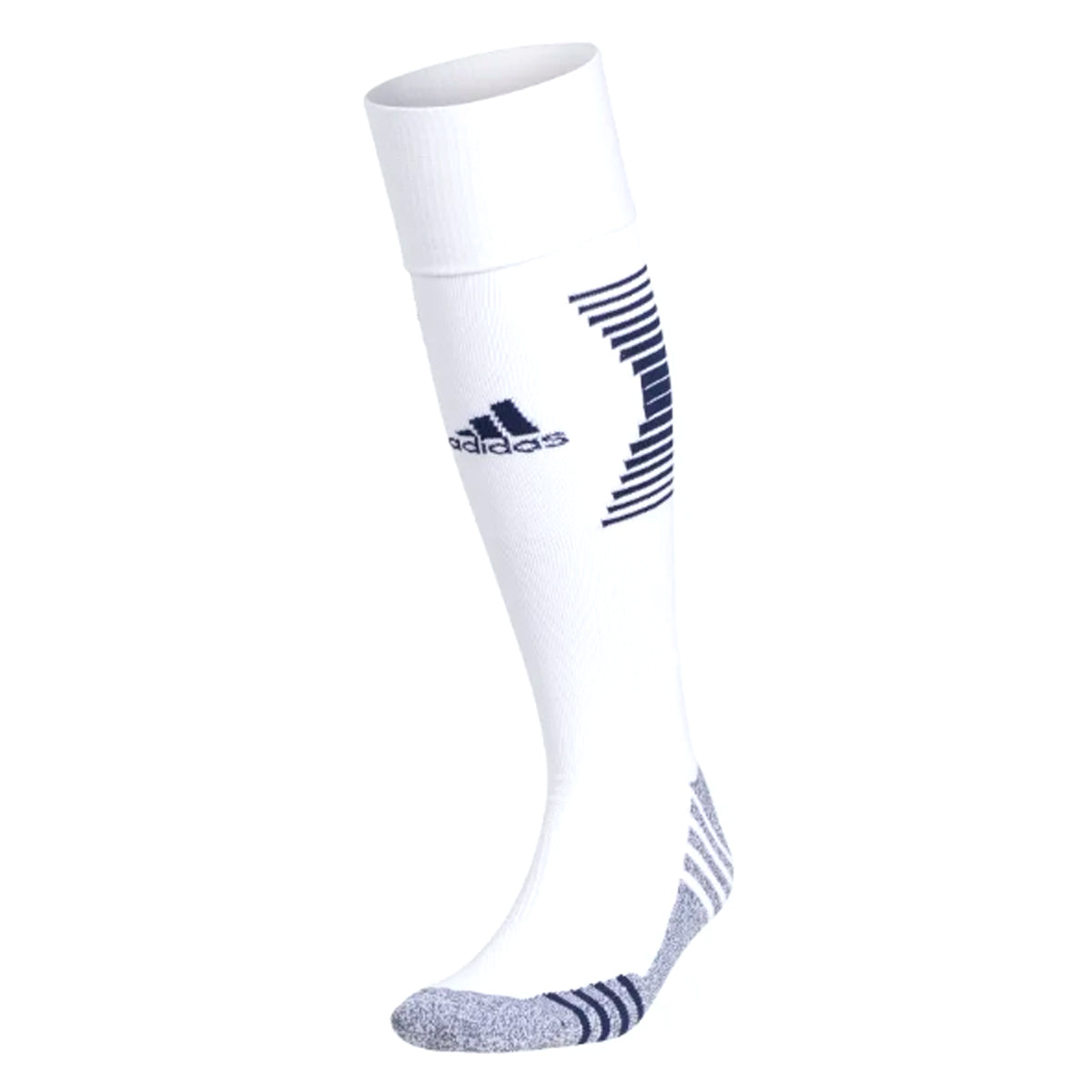 adidas Team Speed 3 Soccer OTC | 5153855 Socks Adidas OSFA White/Team Navy Blue 