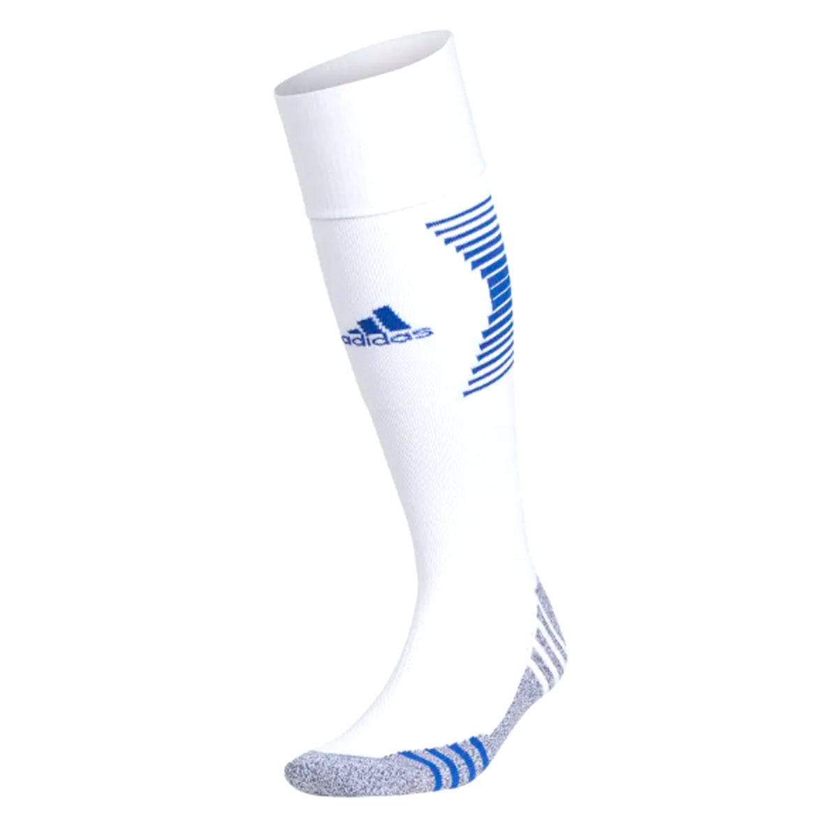adidas Team Speed 3 Soccer OTC | 5153855 Socks Adidas OSFA White/Team Royal Blue 