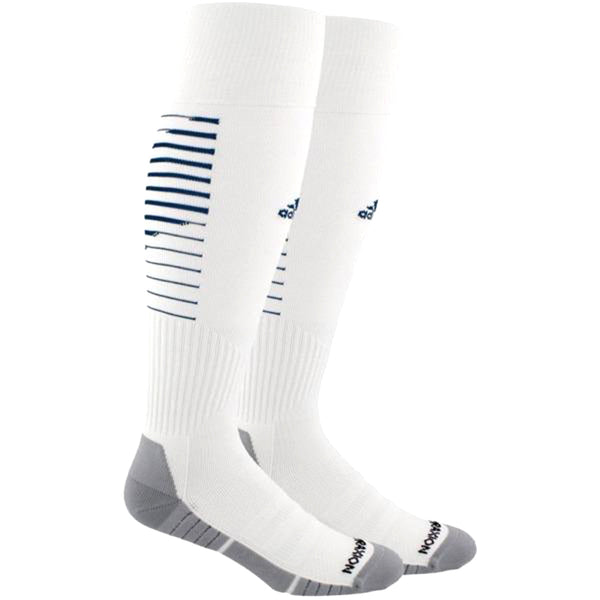 adidas Team Speed II Soccer OTC | 5145698 Socks adidas Small White/Dark Blue/Light Onix 
