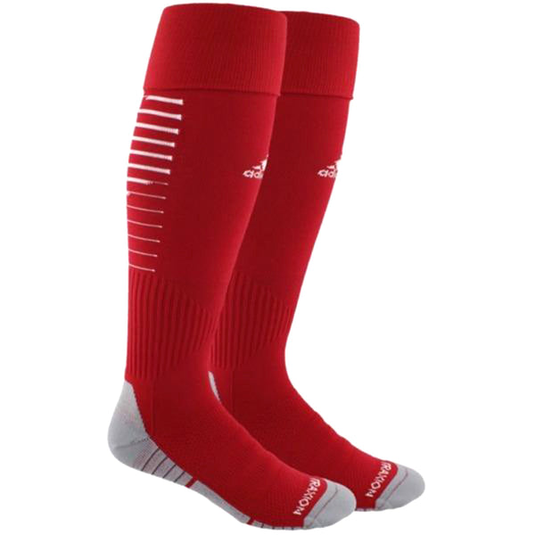 adidas Team Speed II Soccer OTC | 5145737 Socks adidas Small Power Red/White/Light Onix 