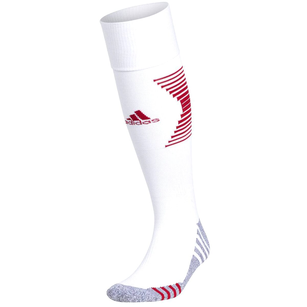 adidas Team Speed Sock | 5153859 Soccer Socks Adidas Adult Medium White / Team Power Red 