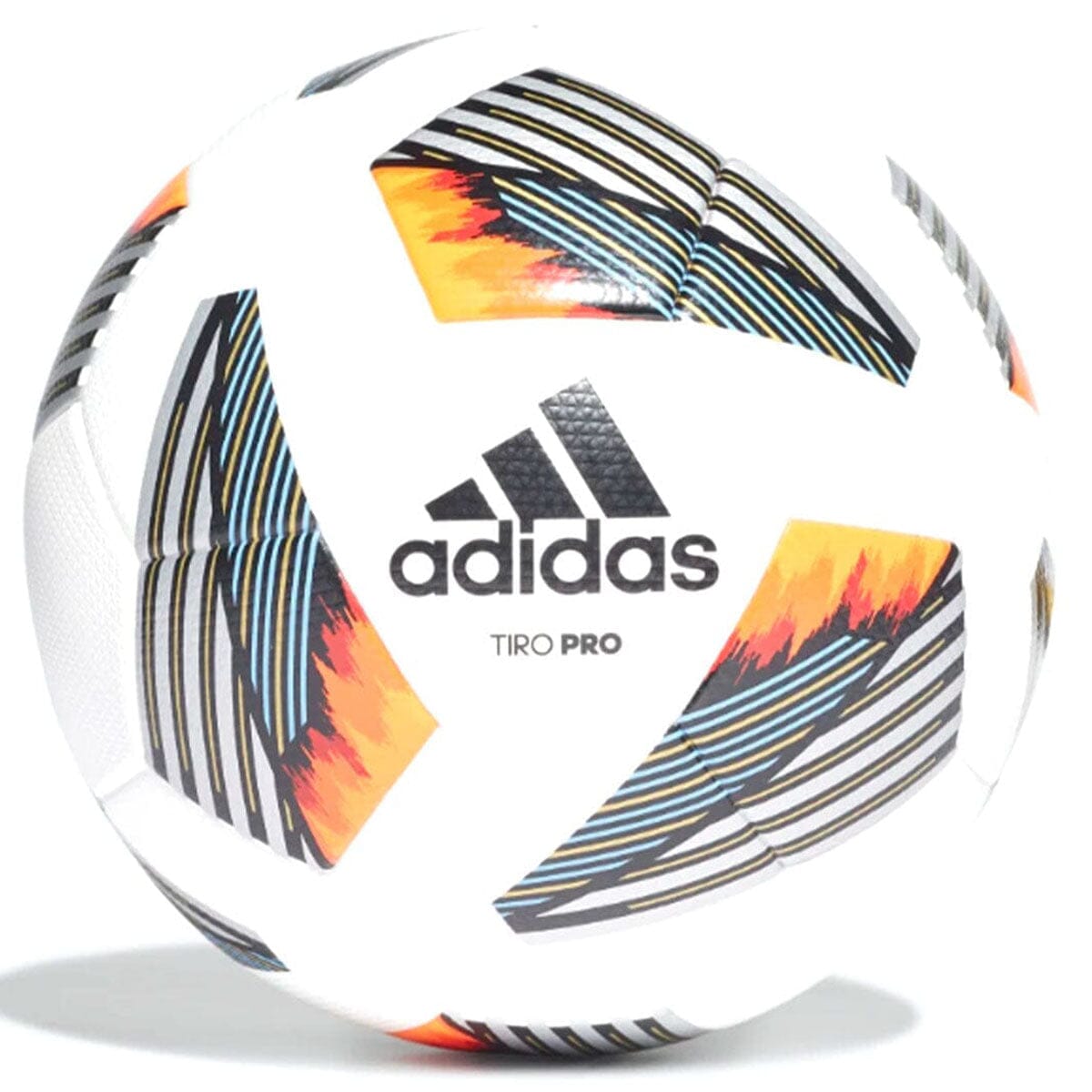 adidas Tiro Pro Ball | FS0373 Soccer Ball Adidas 5 White / Black / Team Light Blue / Metallic Silver 