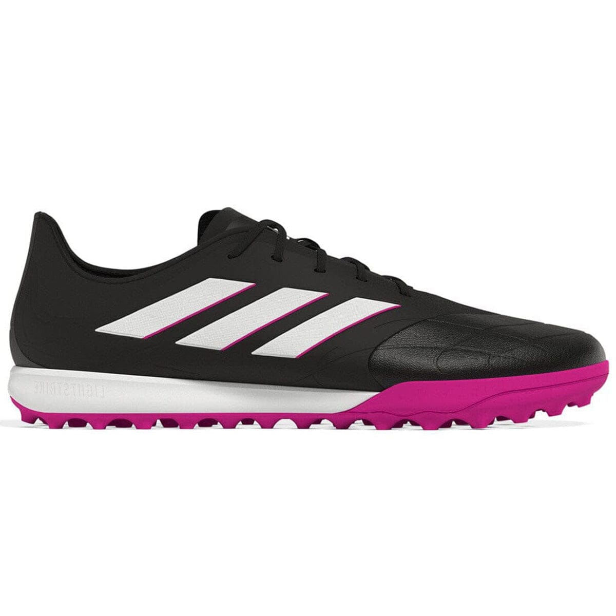 adidas Unisex Copa Pure .1 TF | GY9077 Cleats Adidas 7 Core Black / Zero Met. Team Shock Pink 2 