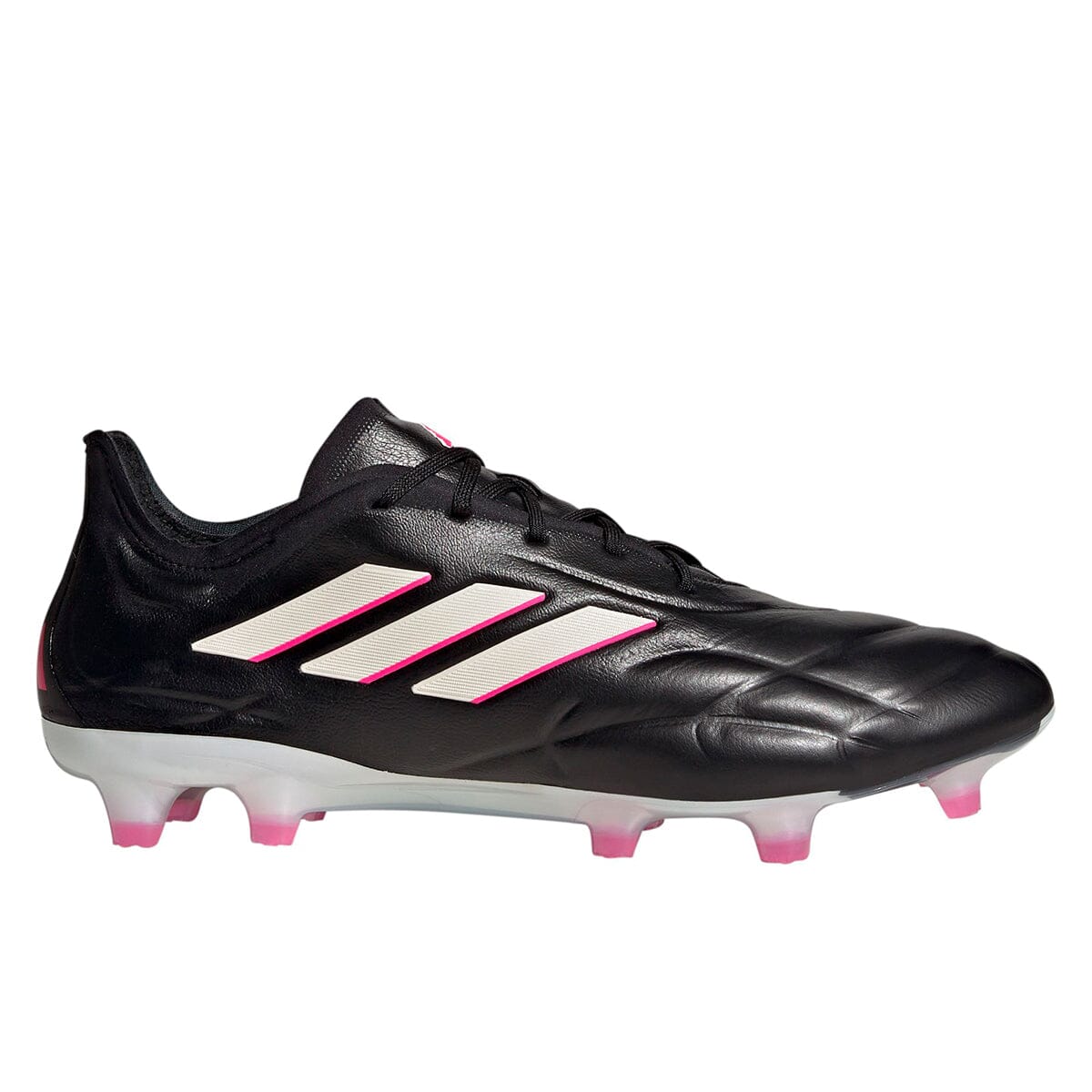 Adidas Unisex Copa Pure.1 FG | HQ8904 Cleats Adidas 6 Core Black / Zero Met. / Team Shock Pink 2 