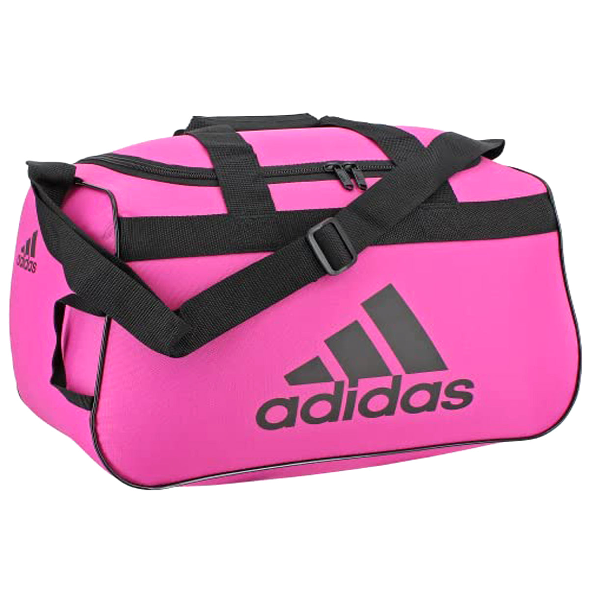 adidas Unisex Diablo Small Duffel Bag | 5133584 Bags Adidas OSFA Intense Pink/Black 