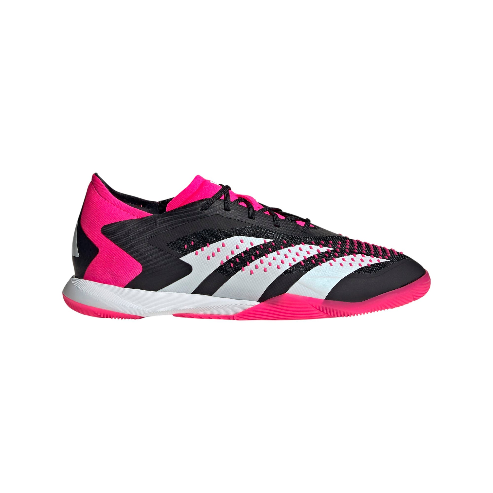 adidas Unisex Predator Accuracy.1 Indoor Shoes | GW4556 Cleats Adidas 7 Core Black / FTWR White / Team Shock Pink 2 