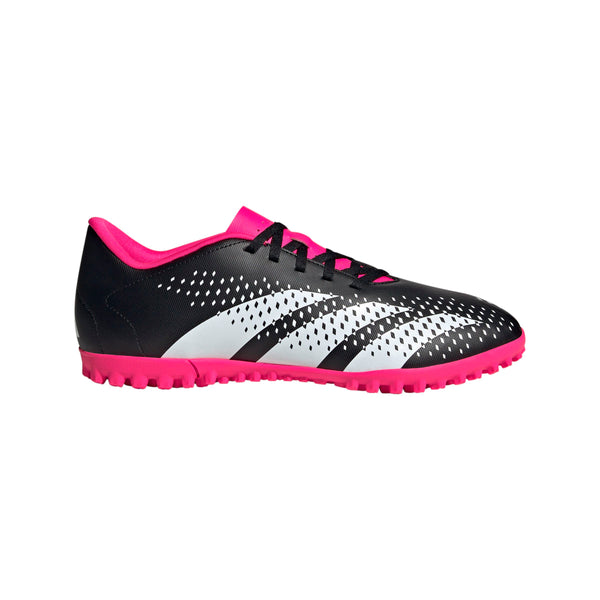 adidas Unisex Predator Accuracy.4 Turf Shoes | GW4647 Cleats Adidas 7 Core Black / FTWR White / Team Shock Pink 2 