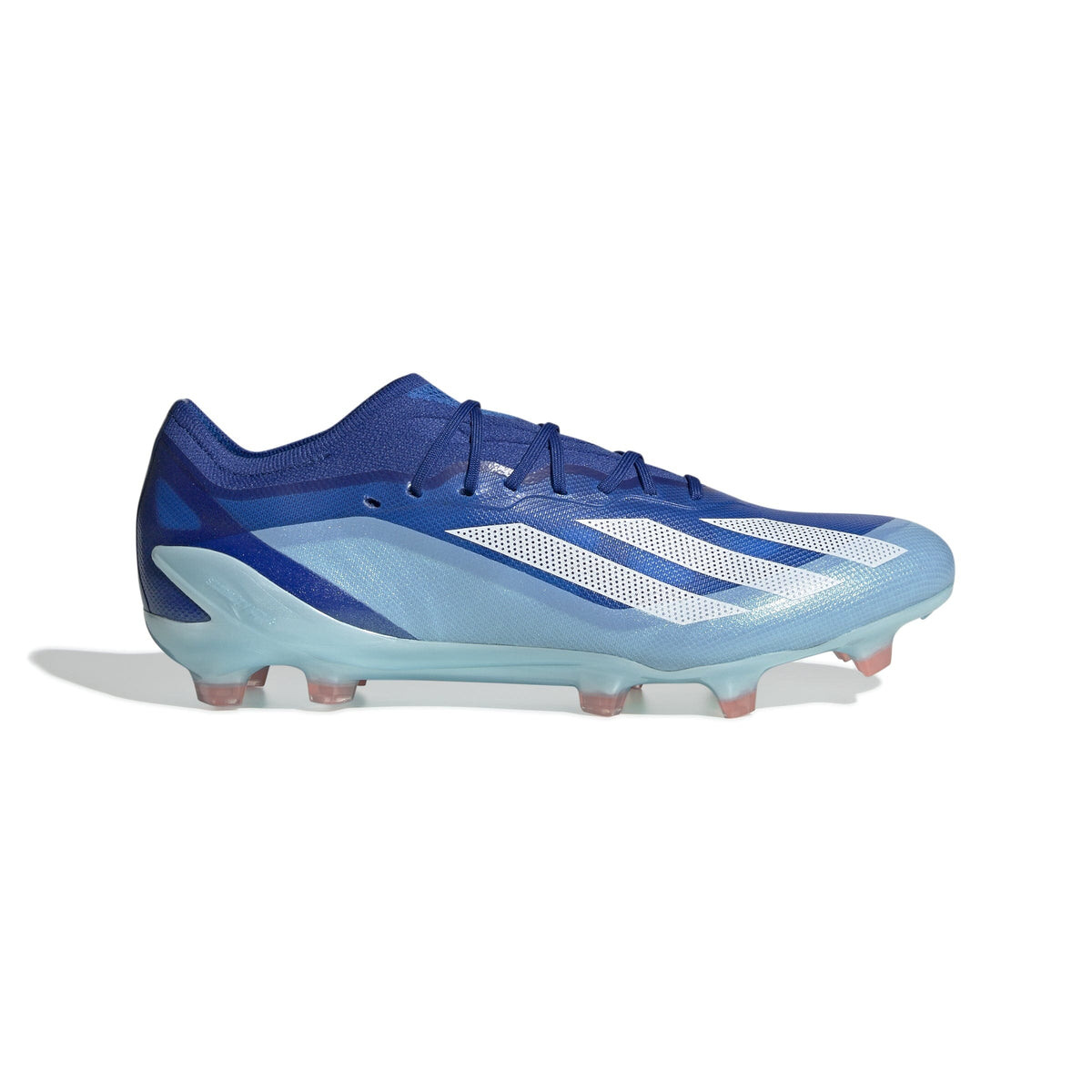 adidas Unisex X Crazyfast.1 Firm Ground Cleats | GY7416 Soccer Cleats Adidas 8.5 BRIGHT ROYAL/FTWR WHITE/SOLAR RED 