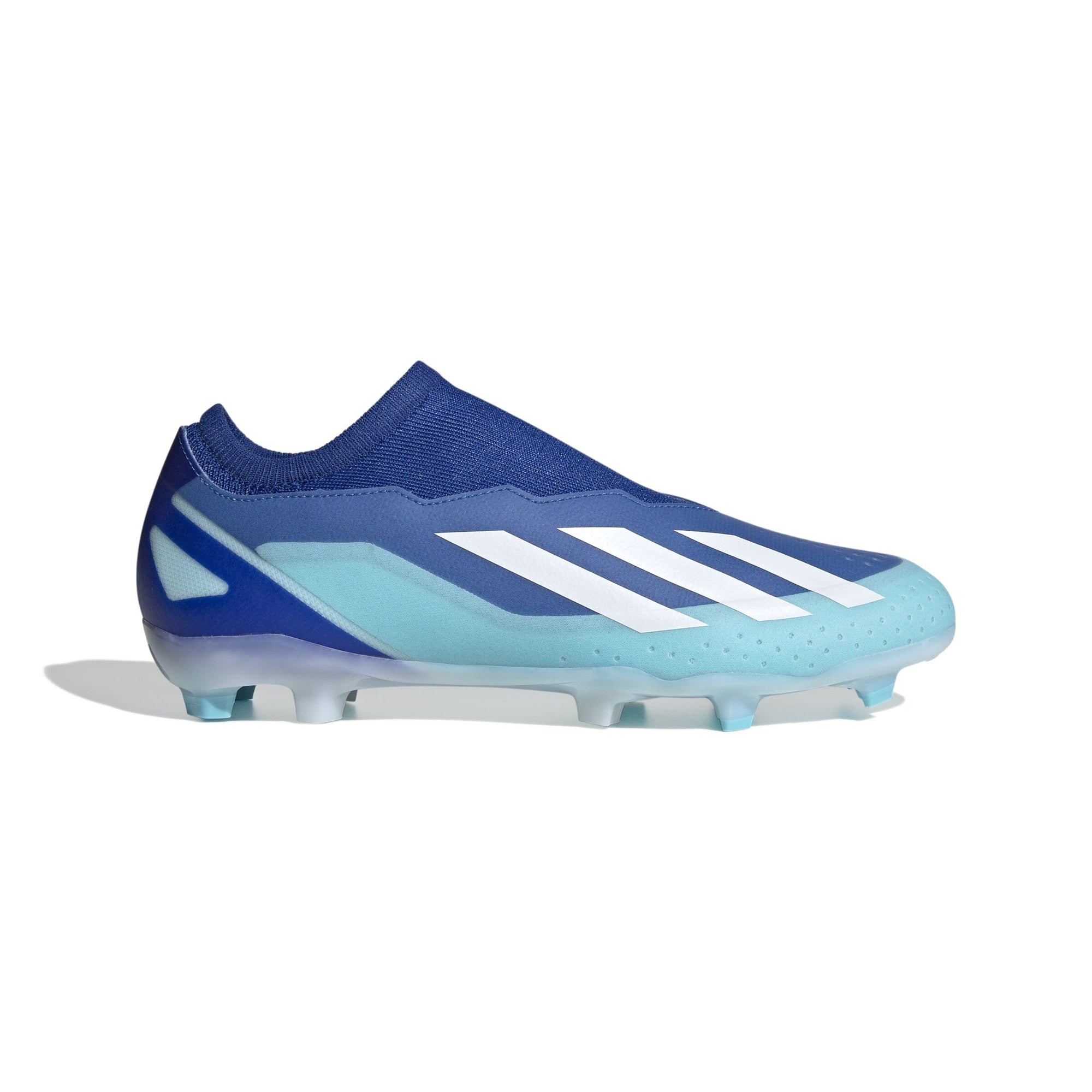 adidas Unisex X Crazyfast.3 Ll Firm Ground Cleats | GY7425 Soccer Cleats Adidas 7.5 Bright Royal / FTWR White / Bliss Blue 