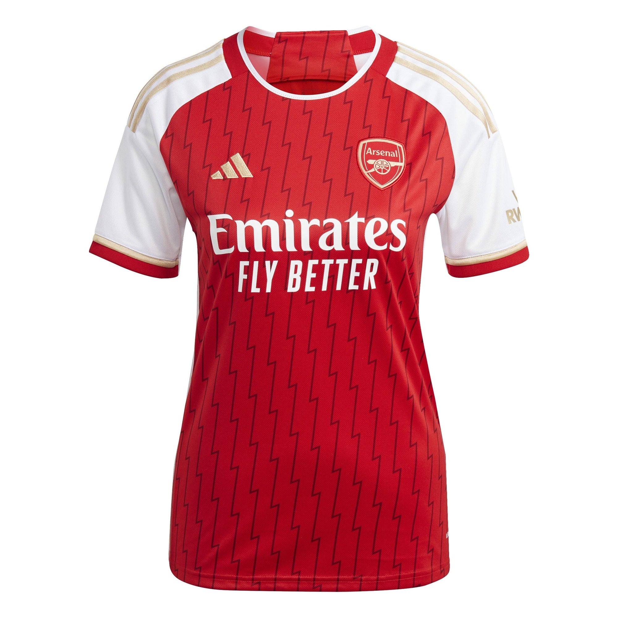 adidas Women's Arsenal FC 23/24 Home Jersey | HZ2086 Jersey Adidas Small Better Scarlet / White 