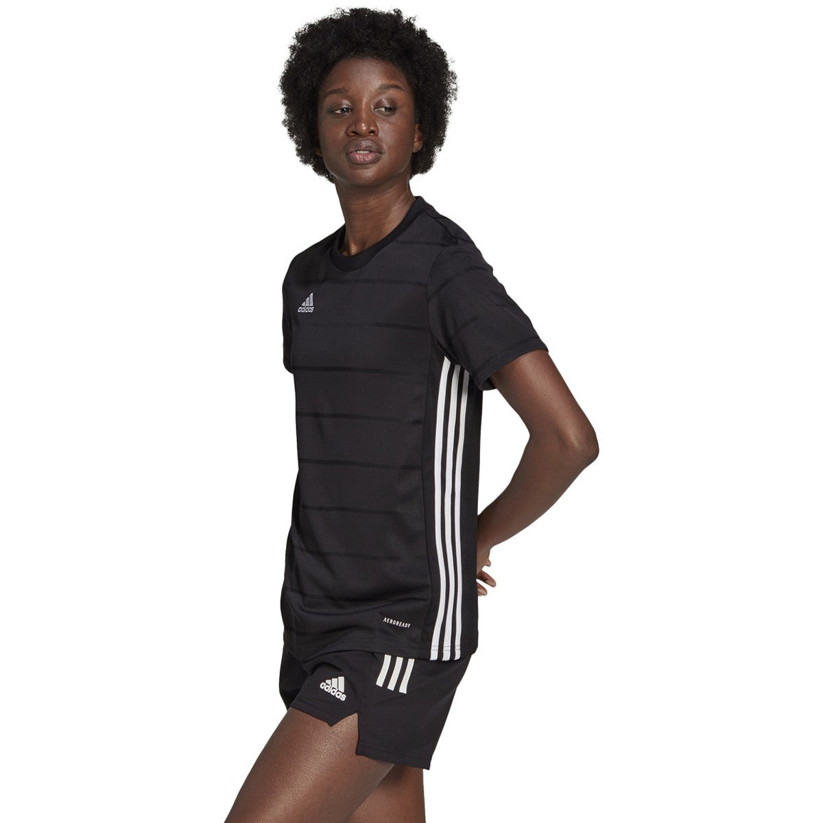 adidas Women&#39;s Campeon 21 Jersey | GN5730 Adidas Small Black 