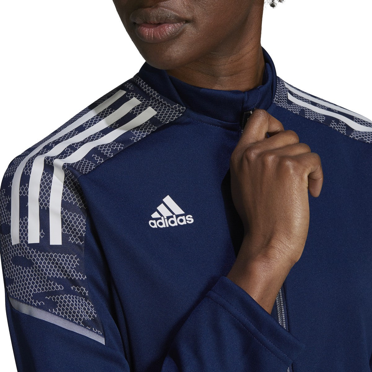 adidas Womens Condivo 21 Track Jacket PrimeBlue | GK9575 Track Jacket Adidas 