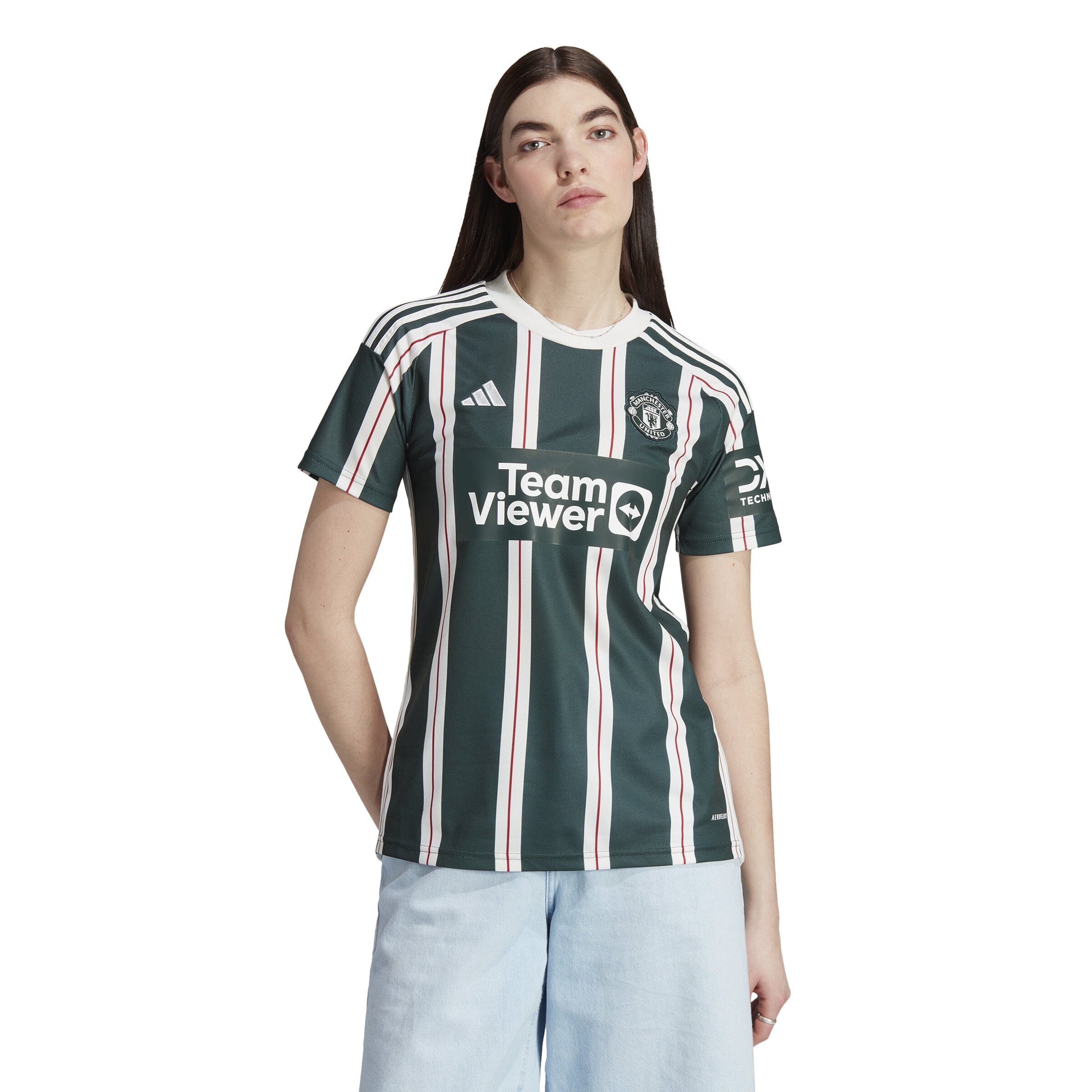 Green and stripes for Manchester United's 2023/24 adidas away