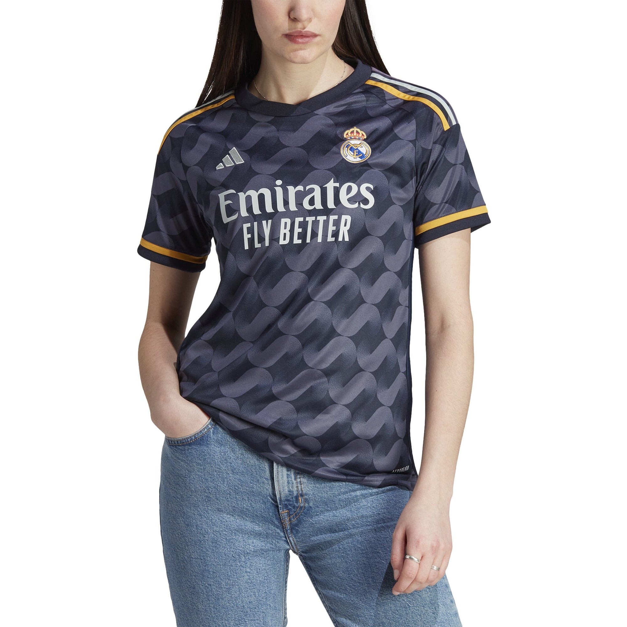 adidas Women's Real Madrid 2023/2024 Away Jersey | IB0005 Jersey Adidas 