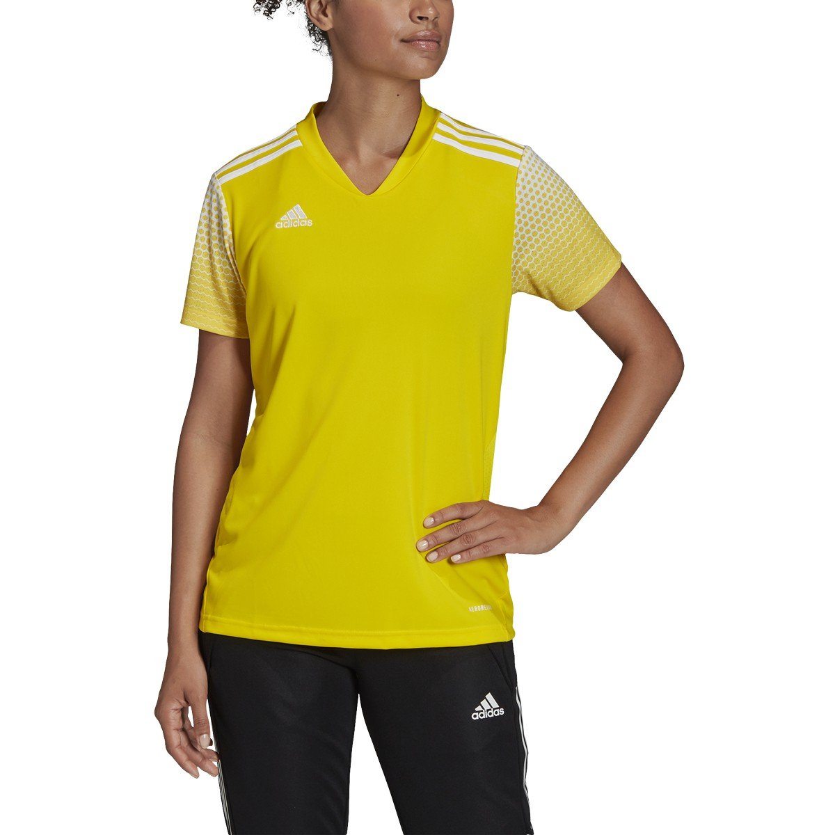 adidas Women's Regista 20 Jersey Jersey Adidas X-Small team yellow/white 