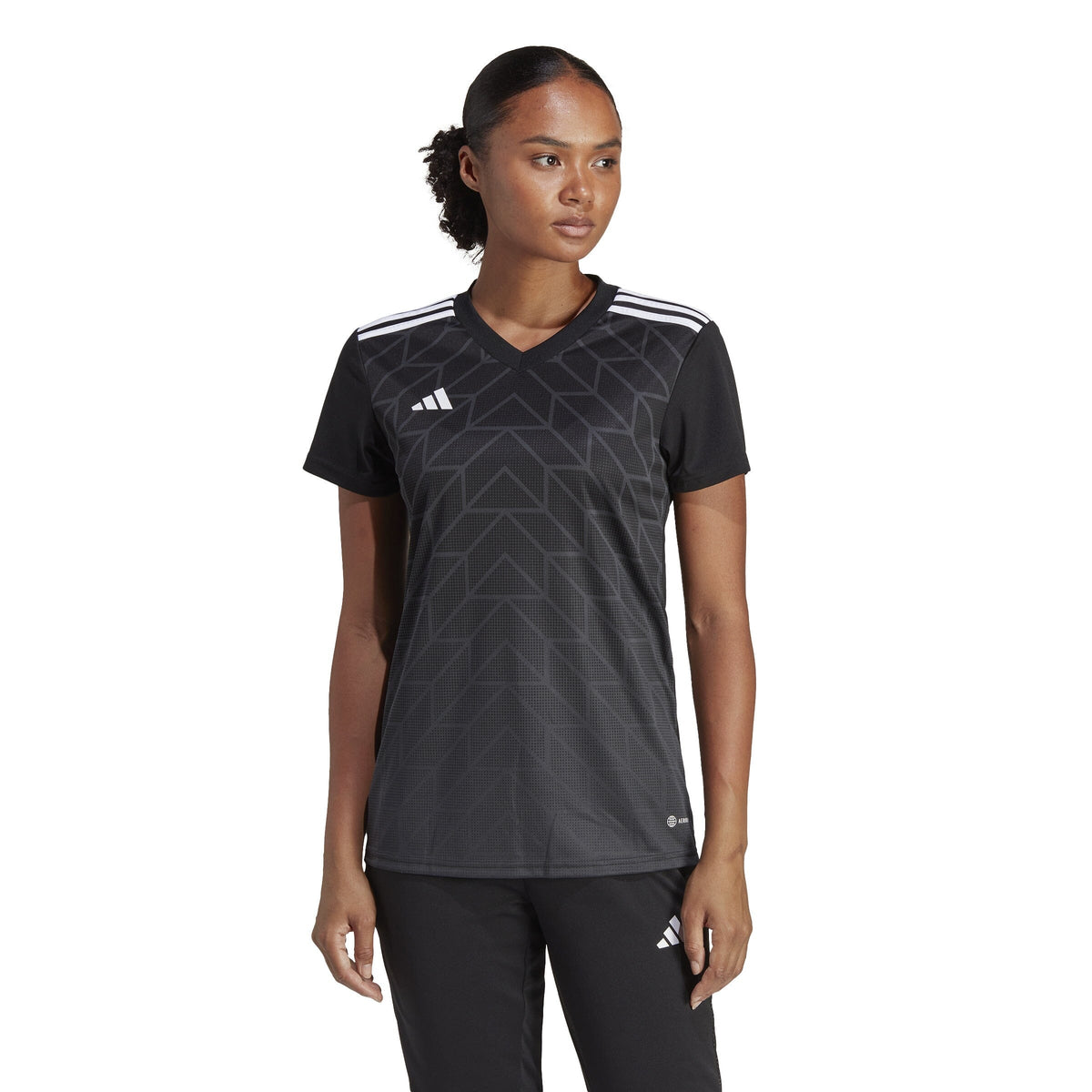 adidas Women&#39;s Team Icon 23 Jersey | HS0538 Jersey Adidas Small Black 