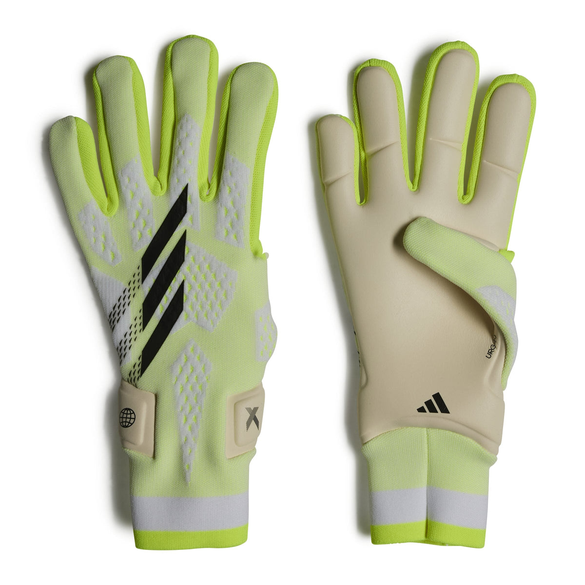 adidas X Glove Pro | IA0837 Goalkeeper Gloves Adidas 7 White / Lucid Lemon / Black 