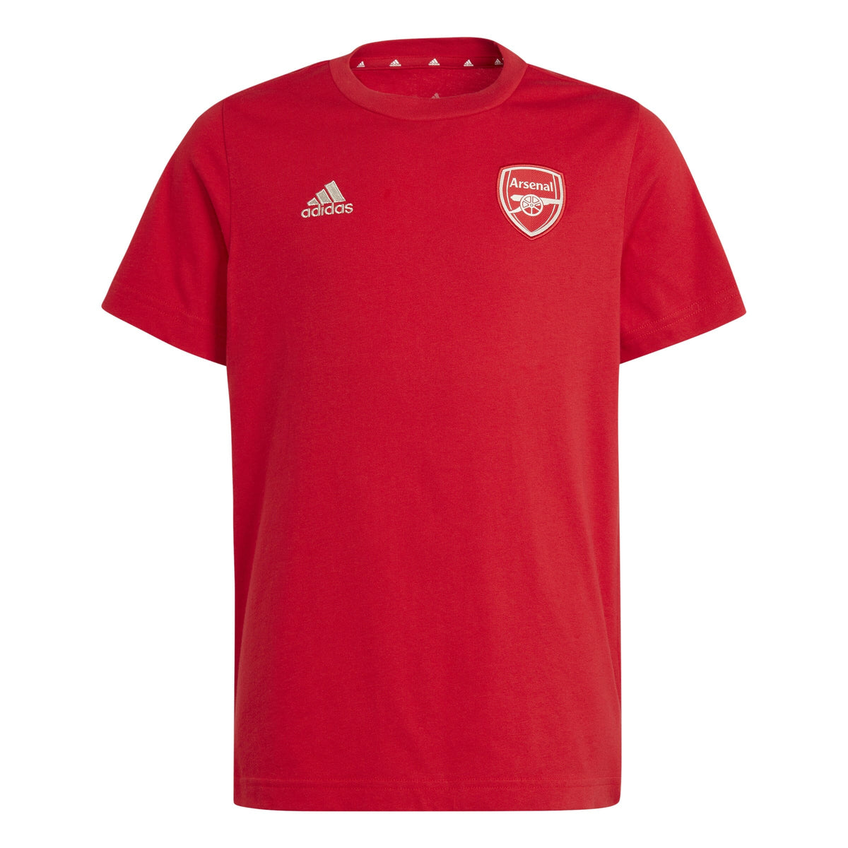 adidas Youth Arsenal FC 23/24 Tee | HZ2058 Shirt Adidas Youth Medium Better Scarlet 