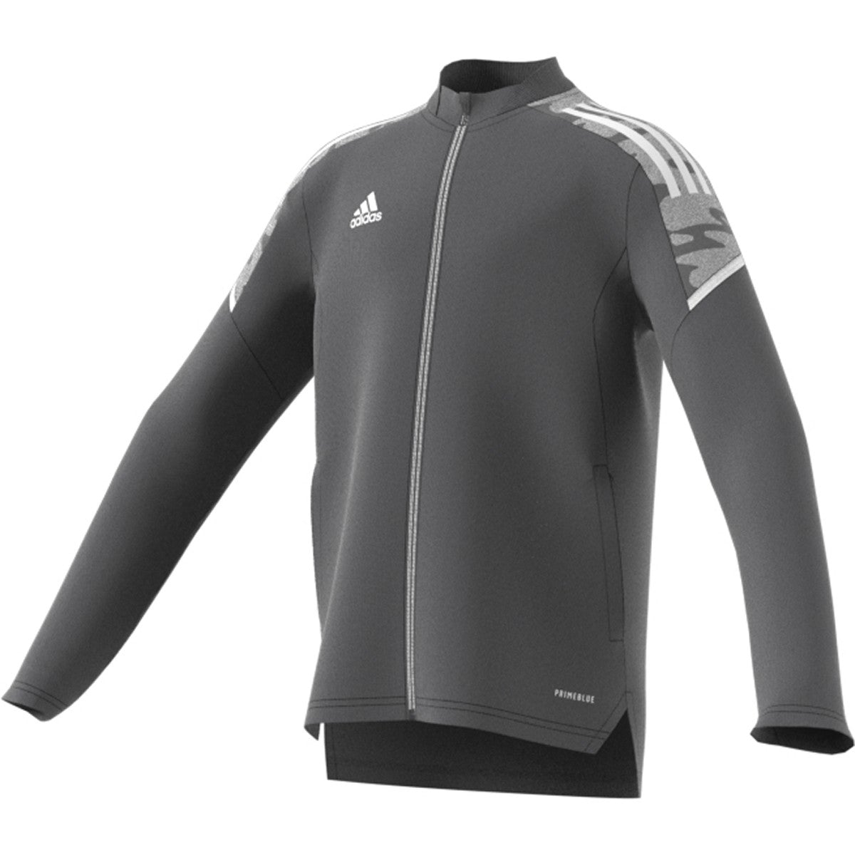 adidas Youth Condivo 21 Track Jacket | GP1898 Jacket Adidas Youth Small Grey/White 