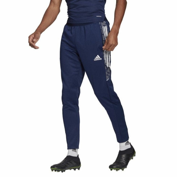 adidas Youth CONDIVO21 Training Primeblue Pant | GH7132 Pants Adidas Youth Small TEAM NAVY BLUE/WHITE 