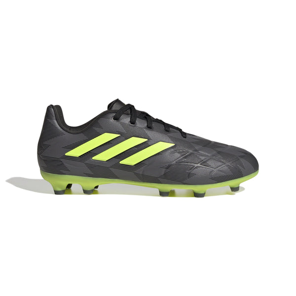 adidas Youth Copa Pure Inj.3 Firm Ground Cleats | IG0775 Cleats Adidas 1 Core Black / Team Solar Yellow 2 / Grey Five 