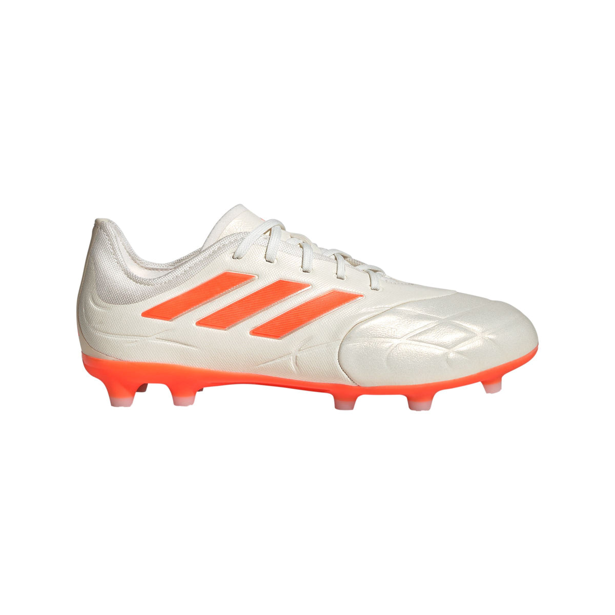 adidas Youth Copa Pure.1 FG Soccer Cleats | HQ8888 Cleats Adidas 1 Off White / Team Solar Orange / Off White 