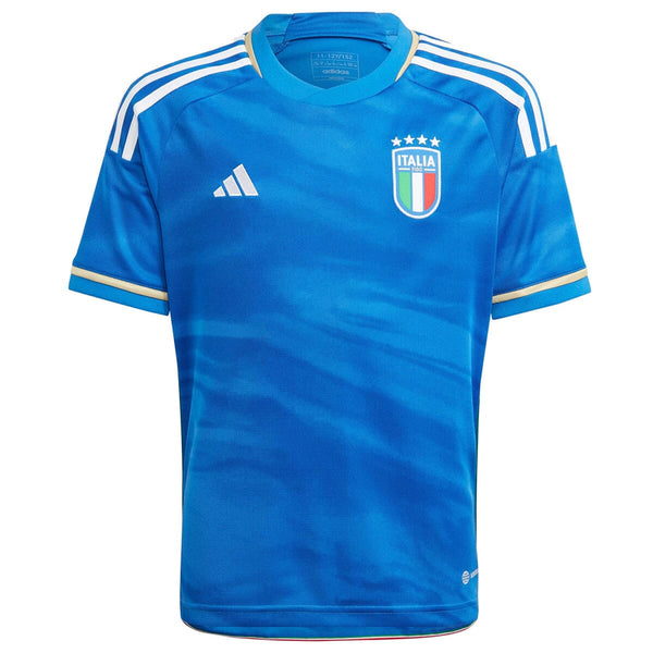 adidas Youth Italy 2023 Home Jersey | HS9881 Jersey Adidas Youth Medium Blue 