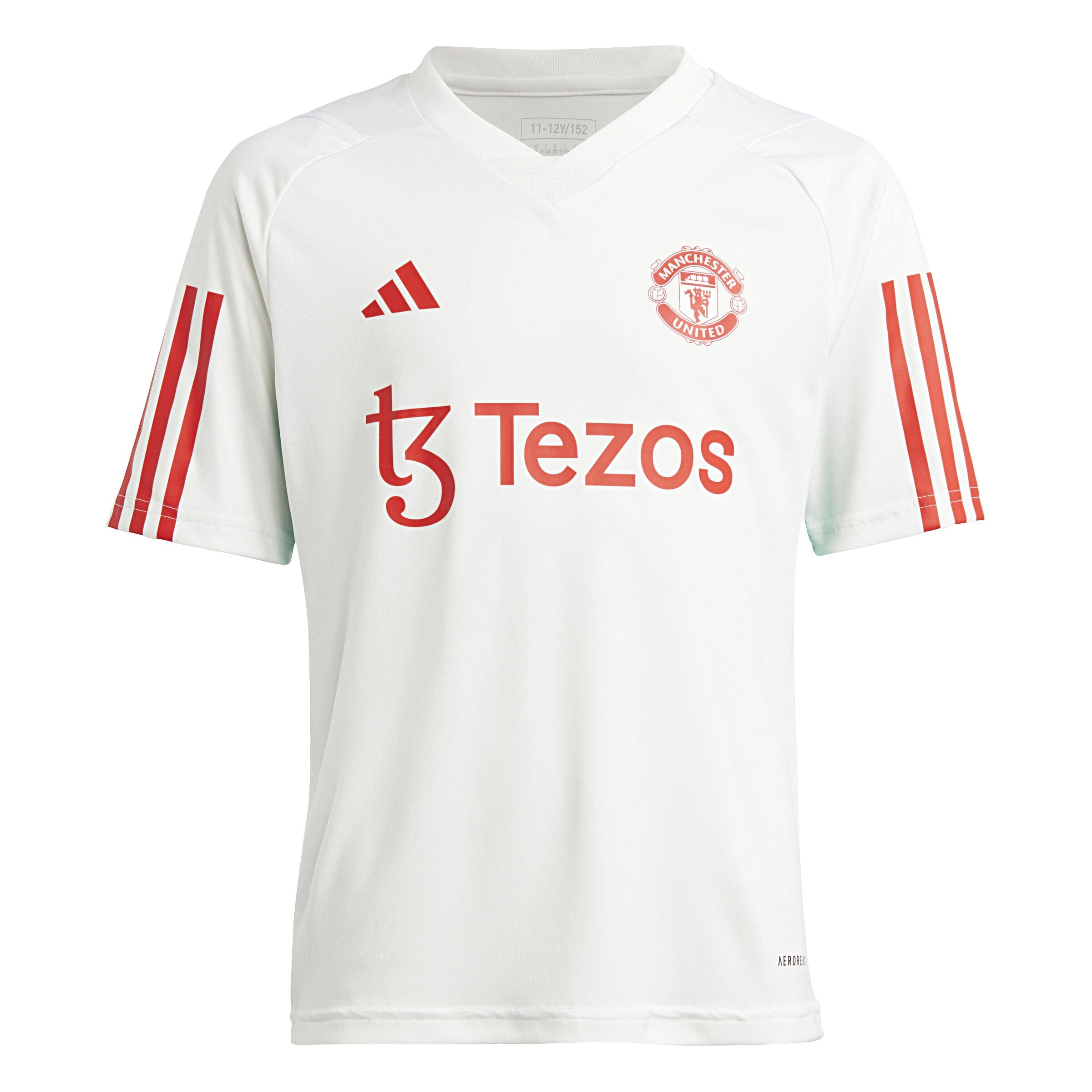 Sammenhængende Mikroprocessor Enrich adidas Youth Manchester United 23/24 Training Jersey | IA8490