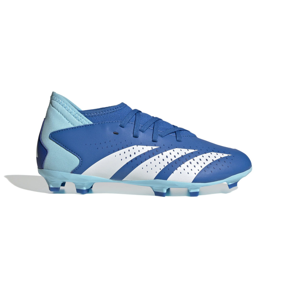 adidas Youth Predator Accuracy.3 Firm Ground Cleats | IE9503 Soccer Cleats Adidas 1 Bright Royal / FTWR White / Bliss Blue 