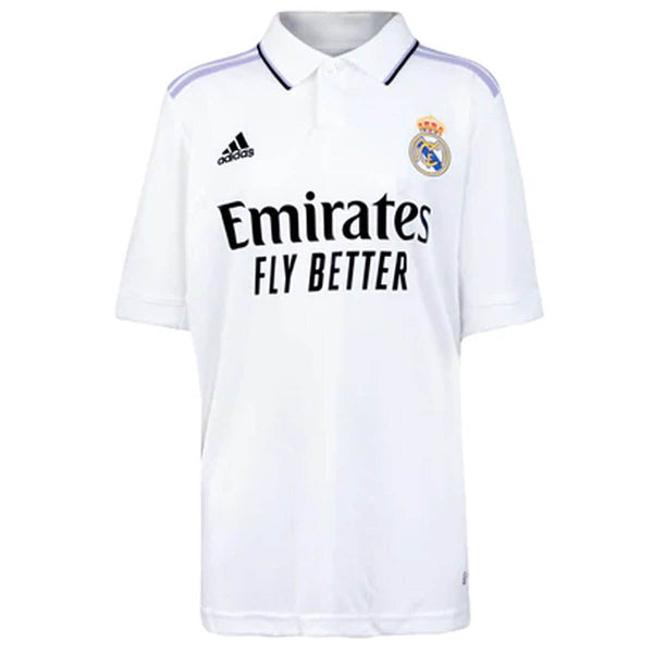 adidas Youth Real Madrid 22/23 Home Jersey | HA2654 Jersey Adidas Youth Medium White 