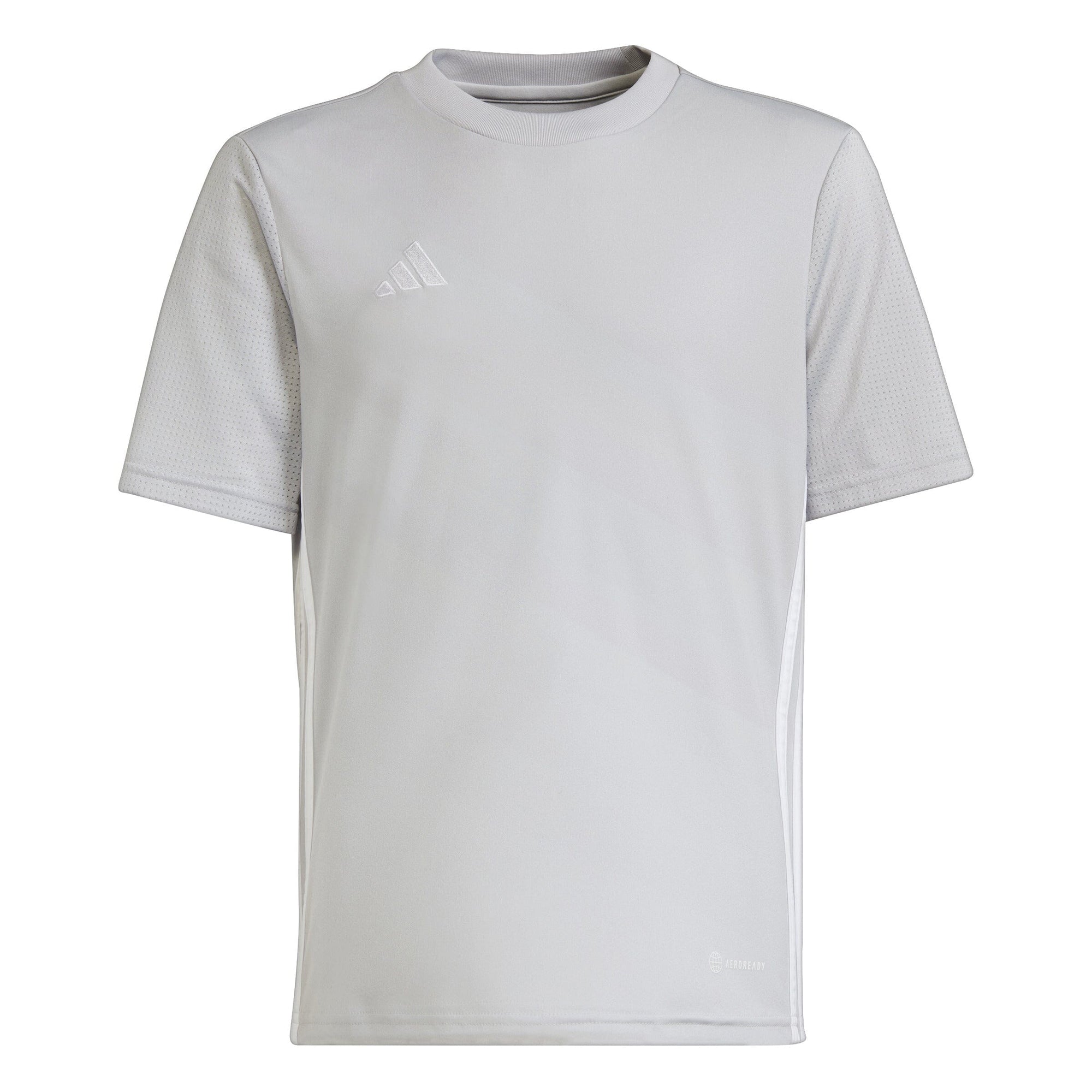 adidas Youth Tabela 23 Jersey | IA9153 Jersey Adidas Youth Small Team Light Grey / White 