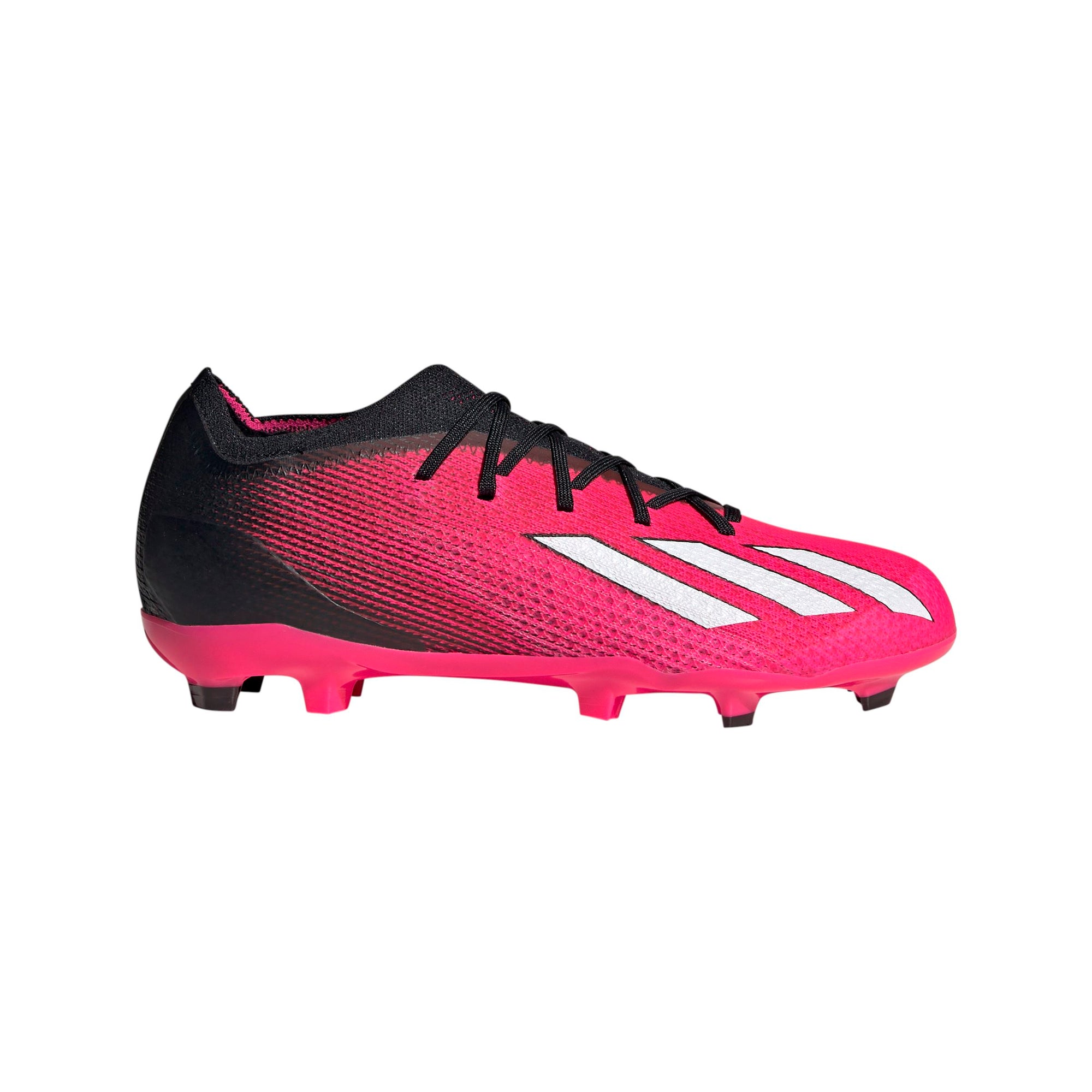 adidas Youth X Speedportal.1 Firm Ground Soccer Cleats | GZ5102 Cleats Adidas 1 Team Shock Pink 2 / FTWR White / Core Black 
