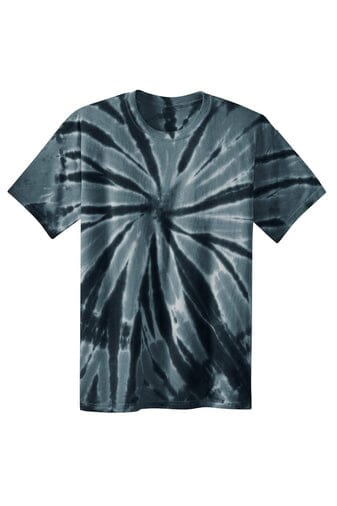 Adult Tie-Dye Tee Port & Company Small Black 