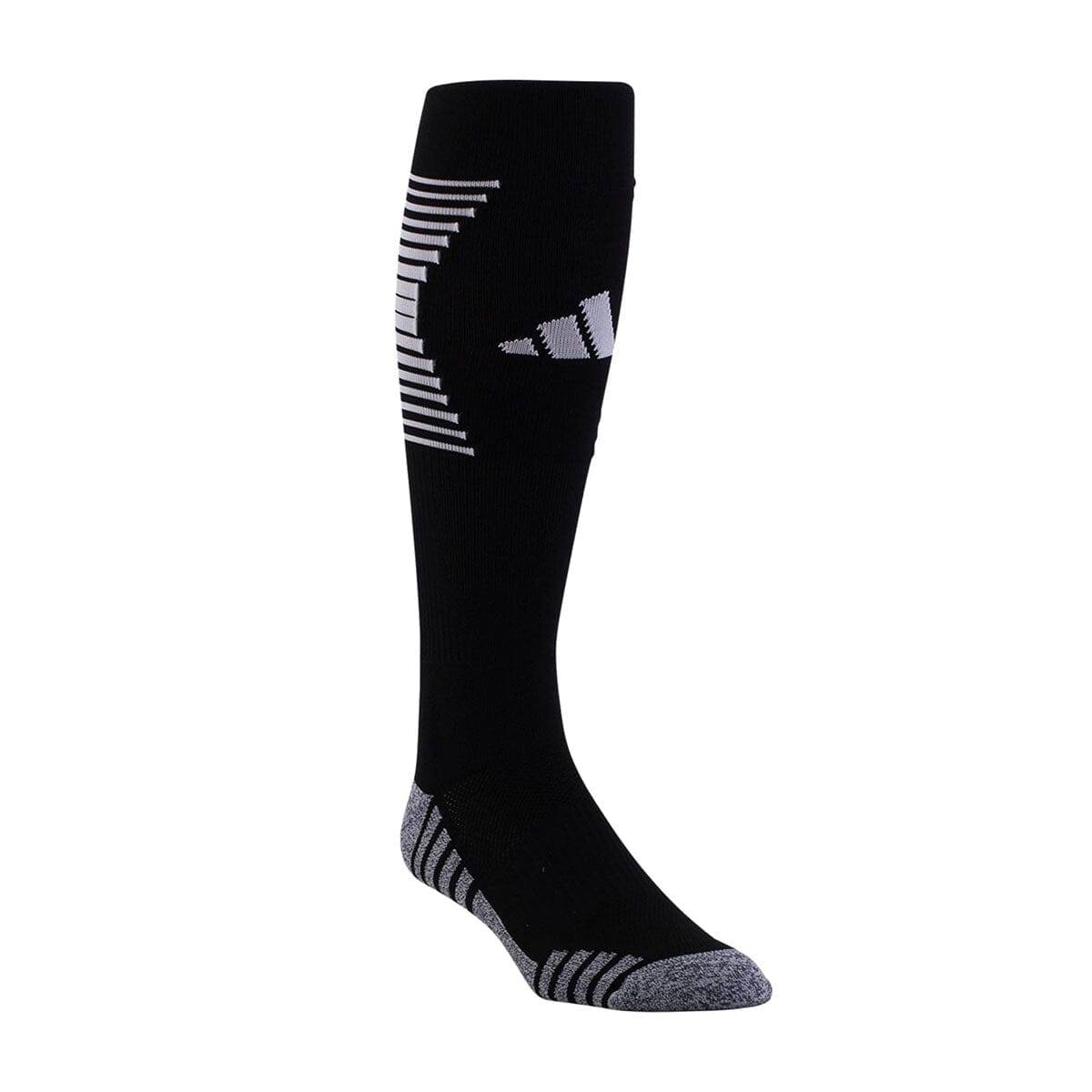 Ames Soccer Club 2023-25 Team Speed Keeper Sock | Black Socks Adidas Small Black 