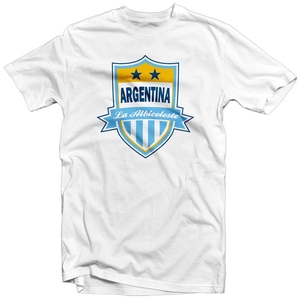 Argentina International Hero Tee 2019: Aguero T-Shirt 411 White Youth Medium 